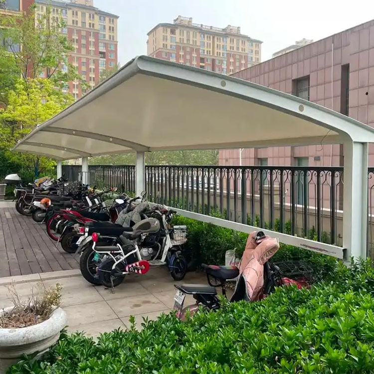 青浦区膜结构电动车棚